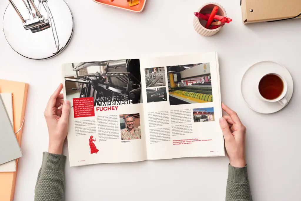 Mockup du Fuchey Mag