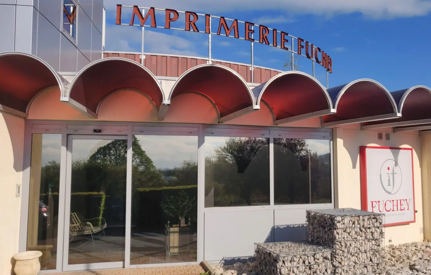 Entrée de l'imprimerie Fuchey