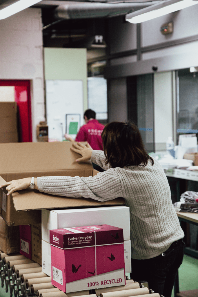 Logistique et emballage chez Fuchey